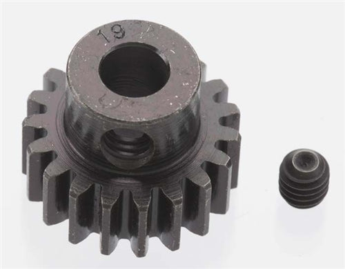 Robinson Racing 8619 Extra Hard 19 Tooth Blackened Steel 32p Pinion 5mm NIB