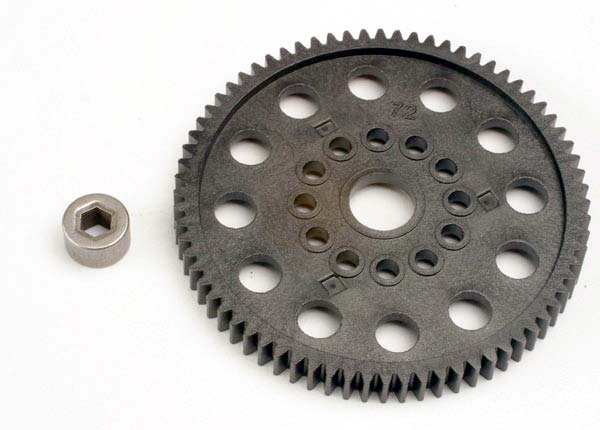 Traxxas 4472 Spur gear 72-Tooth 32-pitch with Bushing NIB