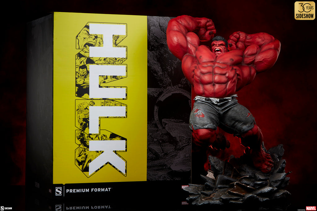 Sideshow Red Hulk:Thunderbolt Ross Premium Format Figure