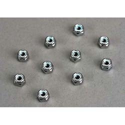 Traxxas 1747 4mm Nylon Locking Nuts (10)