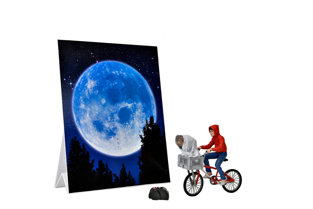 E.T. 40th Anniversary - Elliot & E.T. on Bike 7" Action Figure