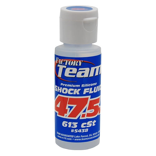 Team Associated 5438 Silicone Shock Oil Fluid 47.5wt (613 cSt) 2oz NIB