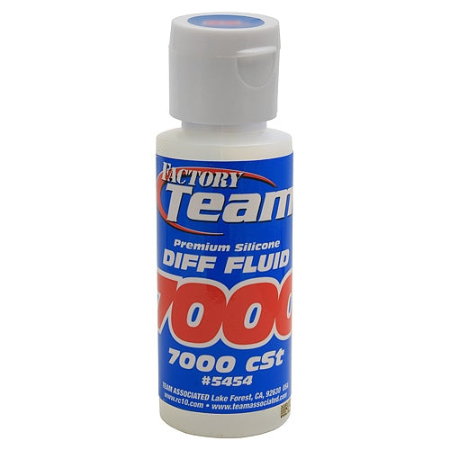 Team Associated 5454 Silicone Differential Fluid 7,000 cSt 59 mL 2 fl. oz. NIB