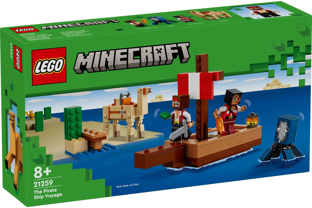 LEGO Minecraft - The Pirate Ship Voyage