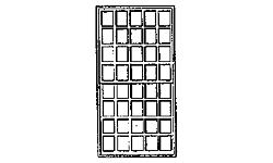 Grandt Line Products 5010 HO Roundhouse 40 Pane Windows NIB