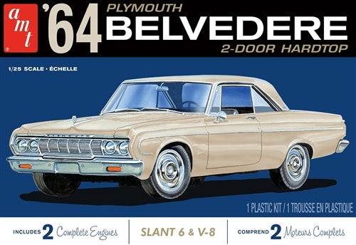 AMT 1964 Plymouth Belvedere 1:25 Plastic Model Kit