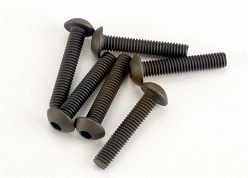 Traxxas 2579 3x15mm Button Head Screws (Hex Drive) (6) NIB