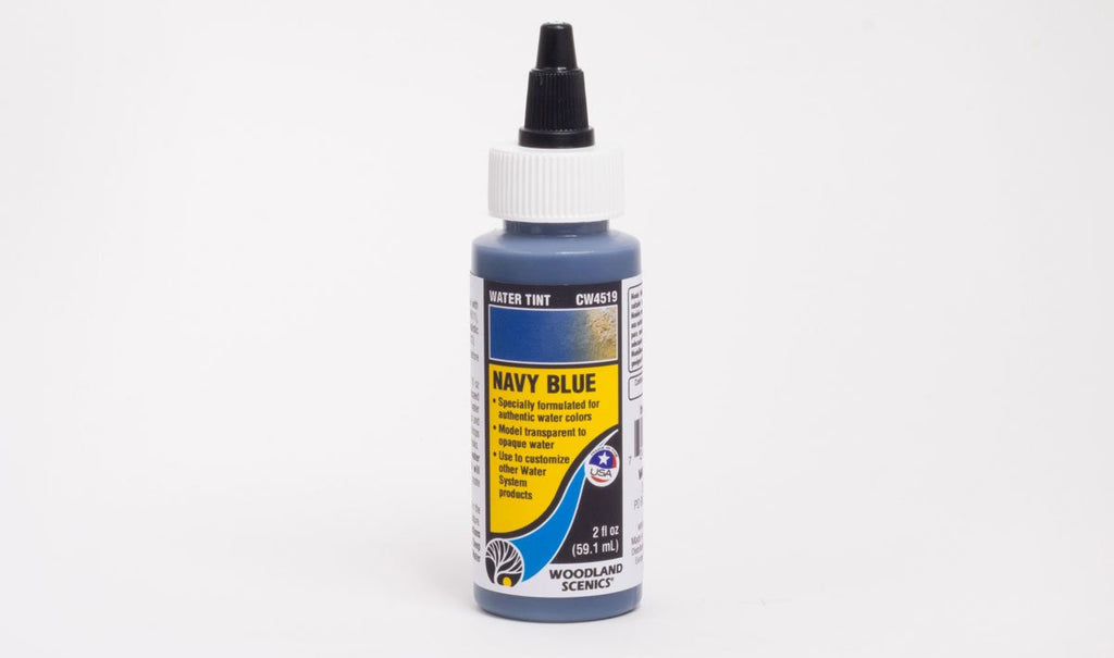 Woodland Scenics Water Tint Water System Navy Blue 2oz 59.1mL