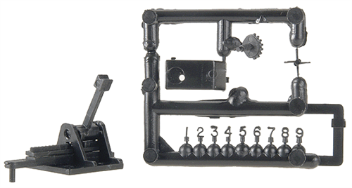 Caboose Industries 210S Operating Ground Throw Sprung .190" Travel Includes Targets NIB