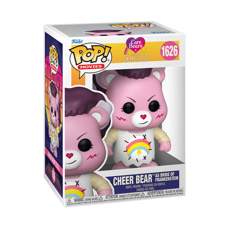 POP! Care Bears x Universal Monsters - Cheer Bear as Bride of Frankenstein