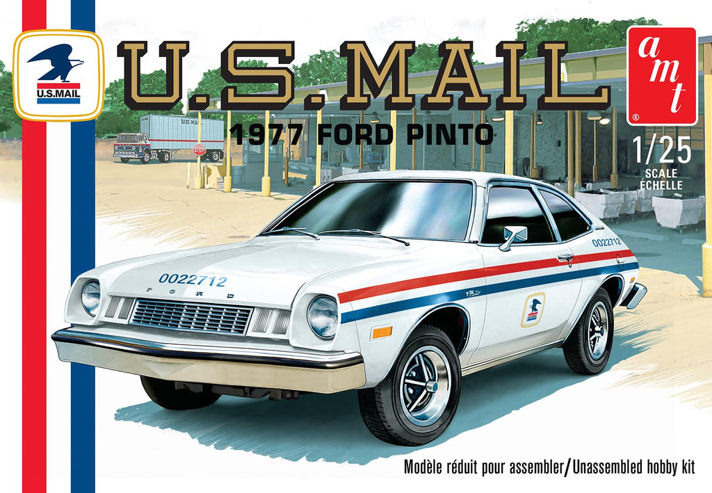 AMT 1977 Ford Pinto USPS 1:25 Plastic Model Kit