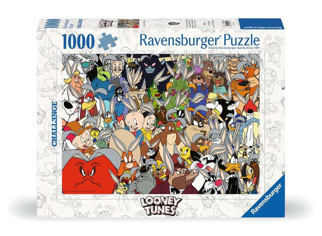 Ravensburger Looney Tunes Challenge 1000pc Puzzle