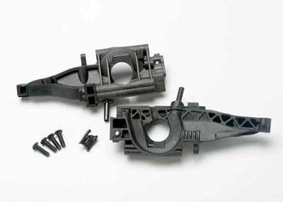 Traxxas 5329 Revo Bulkhead Rear (L&R) and Diff Retainer Rear