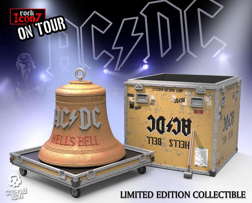 AC/DC 'Hells Bell' On Tour Rock Iconz Statue - Limited Edition in Resin