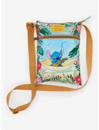 Loungefly Stitch in Hammock Passport Crossbody Bag