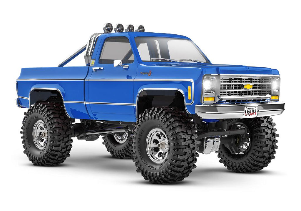 Traxxas TRX-4M High Trail Chev K10 1/18 RTR 4X4 Trail Truck, Blue