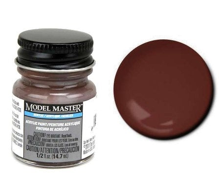 Testors Model Master 4868 0.5OZ Hull Red KMS Acrylic Paint