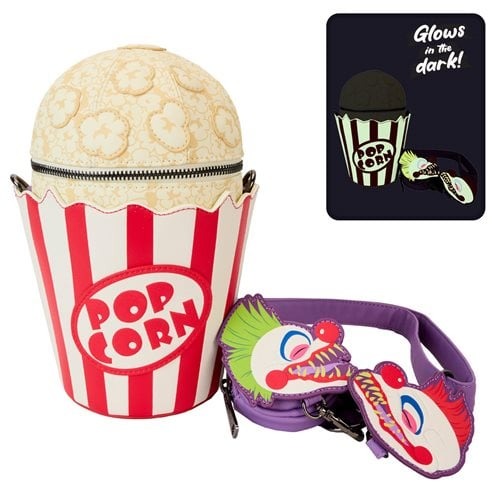 Loungefly Killer Klowns From Outer Space Popcorn Crossbody Bag