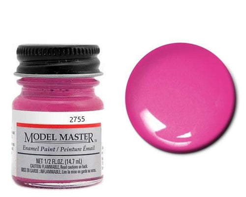 Testors Model Master 2755 Hot Magenta Enamel Paint, 0.5 OZ Bottle