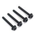 Du-Bro 142 1/4-20 x 2" Nylon Wing Bolts (QTY/PKG: 4 )#142