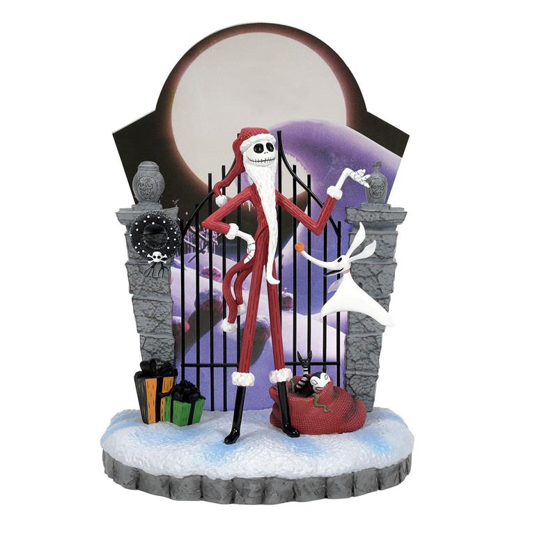 Nightmare Before Christmas Santa Jack with Gate Disney Showcase