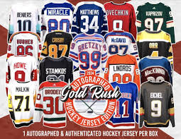 2024 Gold Rush Hockey Jersey Edition 6