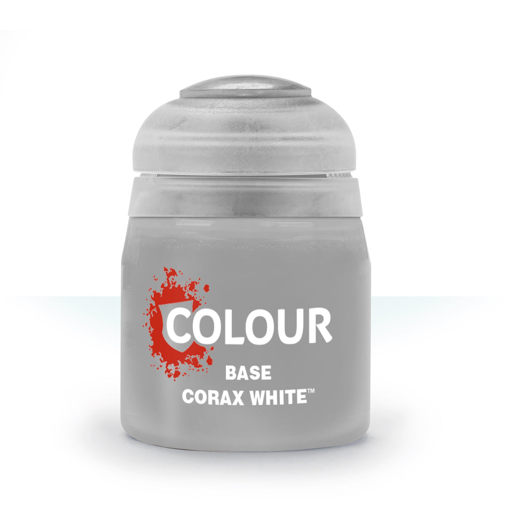 Citadel Colour: Base Corax White Acrylic Paint 12ml