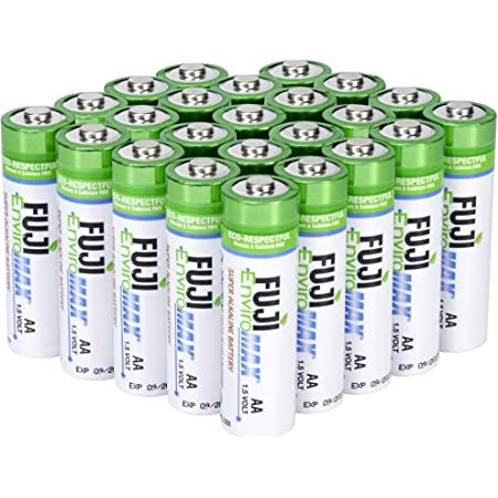 Fuji EnviroMAX 4300 Super Alkaline Battery AA 1.5 Volt Pkg of 48 NIB