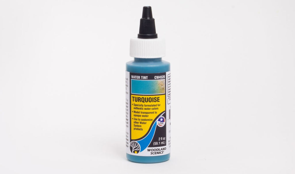 Woodland Scenics Water Tint Water System Turquoise 2oz 59.1mL