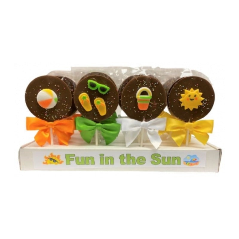 Fun in the Sun Milk Chocolate Pop