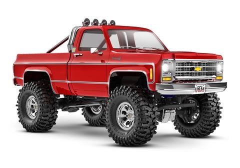 Traxxas TRX-4M High Trail Chev K10 1/18 RTR 4X4 Trail Truck, Red