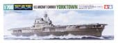 Tamiya 31712 U.S. Aircraft Carrier Yorktown 1/700 Plastic Model Kit NIB