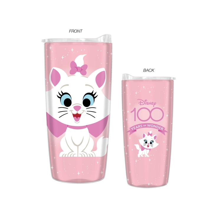 Aristocats Marie 20oz Double Walled Tumbler Disney 100th