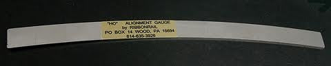 Ribbonrail 1040 HO Curved Track Alignment Gauge 40" Radius 10" Length NIB