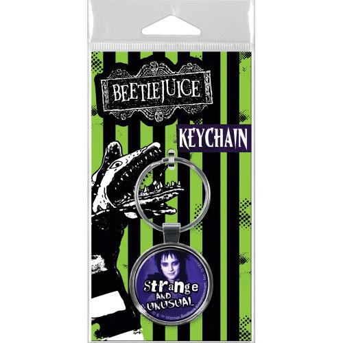 Beetlejuice Strange and Unusual Keychain