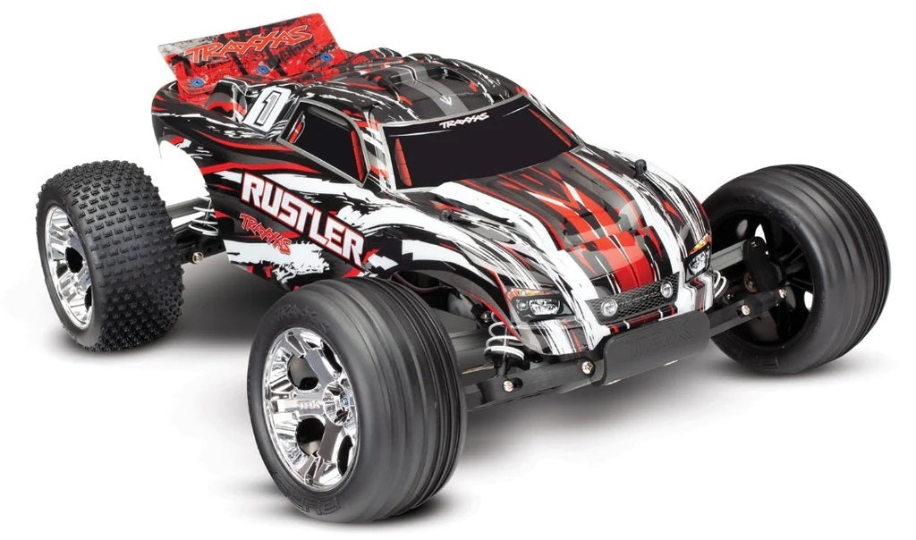 Traxxas Rustler 1/10 RTR Stadium Truck (Red)