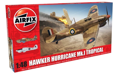 Airfix Hawker Hurricane Mk.I Tropical 1/48 Plastic Model Kit