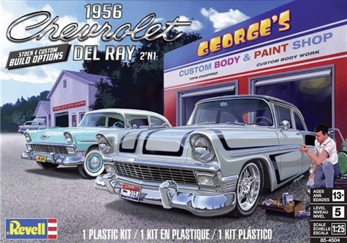 Revell 1956 Chevrolet Del Ray 2n1 1:24 Plastic Model Kit