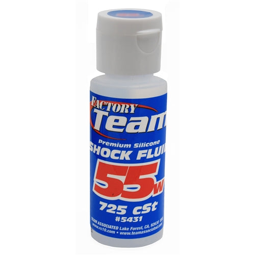 Team Associated 5431 Silicone Shock Oil Fluid 55wt (725 cSt) 2oz NIB