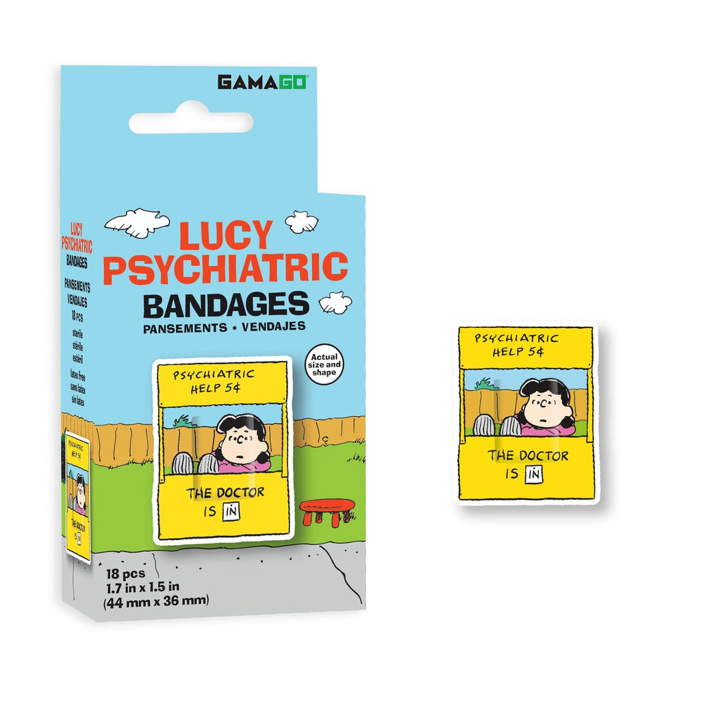 Peanuts - Lucy Psychiatric Bandages