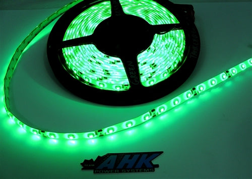 TeamAHK HIGH DENSITY WATERPROOF LED FLEXIBLE STRIP - GREEN(1FT)