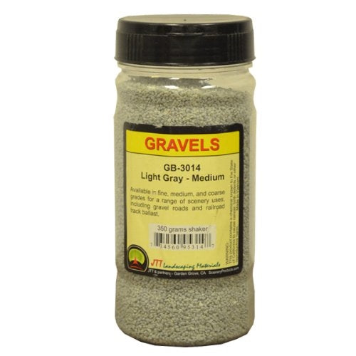 JTT Light Gray Medium Gravel Shaker