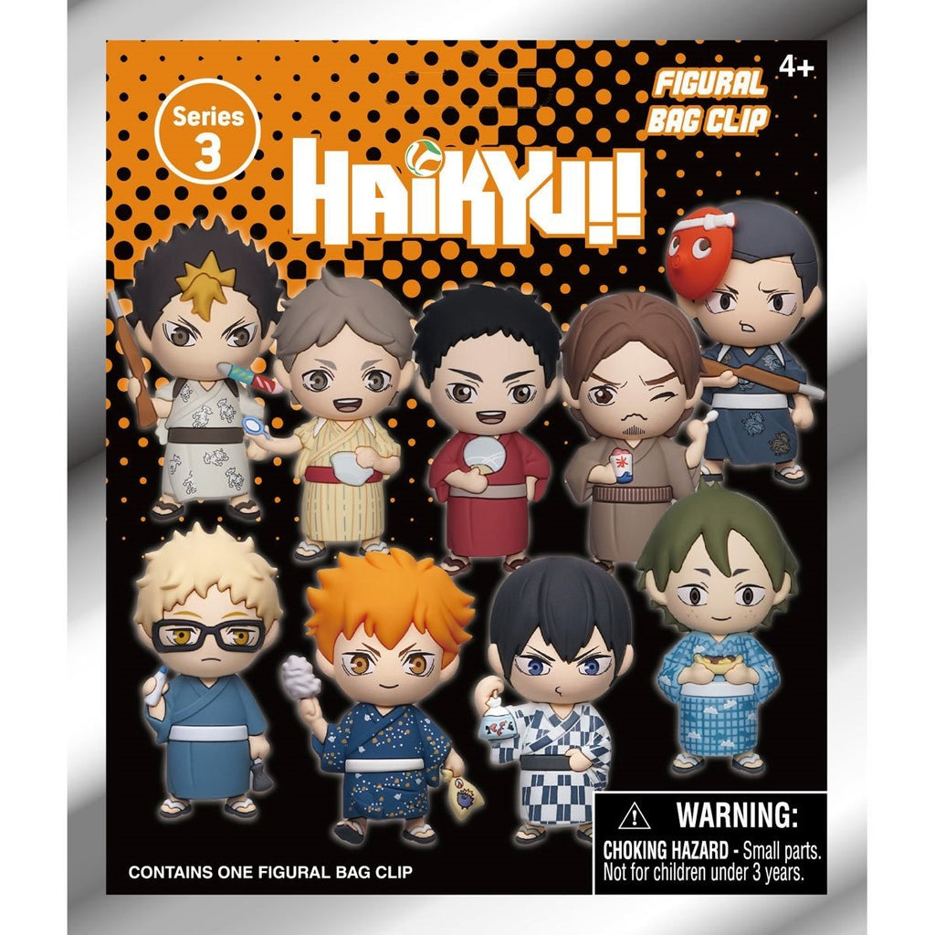 Haikyuu!! Series 3 Mystery 3D Foam Bag Clip