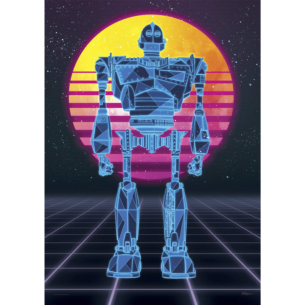 Ready Player One 80s Iron Giant Mighty Print