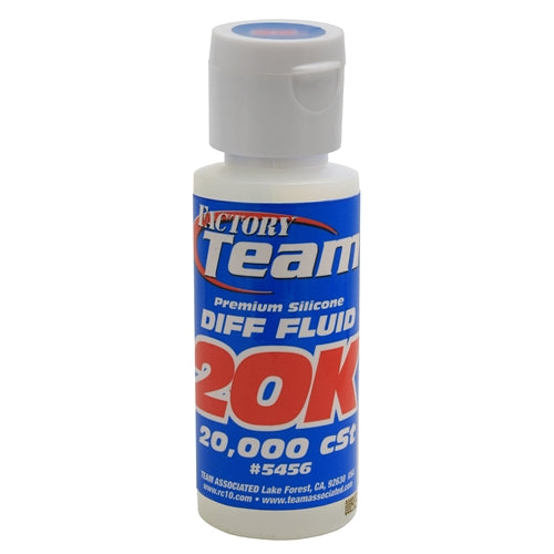 Team Associated 5456 Factory Team Premium Silicone Differential Fluid 20K 20,000 cSt NIB