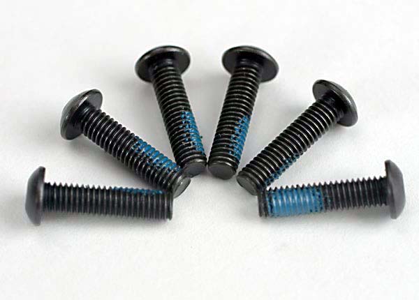 Traxxas 5282 3x12mm Button Head Machine Screws (6) NIB