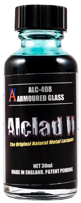 Alclad II 408 Armoured Glass Lacquer Heat Stains & Lexan Tints 30mL NIB