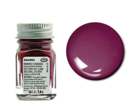 Testors 1531 Purple Metal Flake Enamel Paint 1/4oz (7.4mL) NIB