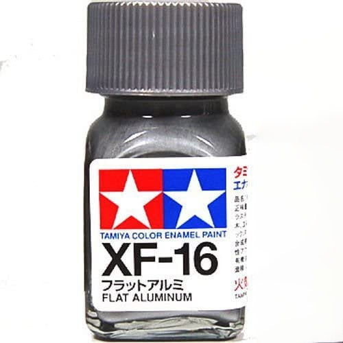 Tamiya Enamel EXF-16 Flat Aluminum Mini Bottle 10mL (1/3oz)