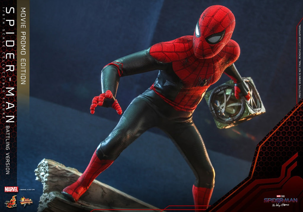 Hot Toys - Spider-Man NWH Battling Version 1:6 Scale Figure